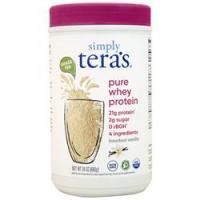 Tera's Whey, Simply Tera's Чистый сывороточный протеин Бурбон Ваниль 24 унции