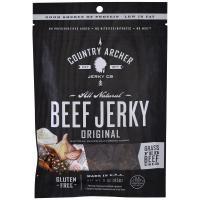 Country Archer Jerky, Натуральная вяленая говядина, Оригинальный вкус, 3 унции (85 г)
