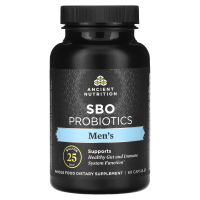 Ancient Nutrition, Пробиотики SBO - 60 капсул для мужчин