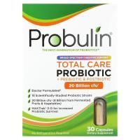 Probulin, Total Care, пробиотик, 20 млрд КОЕ, 30 капсул