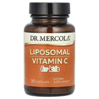 Dr. Mercola, Липосомальный витамин С для детей, 30 капсул