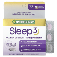 Nature's Bounty, Sleep3 60 таблеток