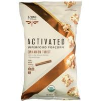 Living Intentions, Activated, Superfood Popcorn, Cinnamon Twist, 4 oz (113 g)