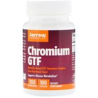 Jarrow Formulas, Хром GTF, 200 мкг, 100 капсул