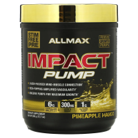 ALLMAX Nutrition, Impact Pump, Pineapple Mango, 12.7 oz (360 g)