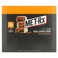 Met-Rx, Батончик Big 100 Meal Replacement Ванильно карамельный Чурро 9 батончиков