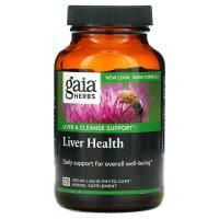 Gaia Herbs, Liver Health, 120 вегетарианских фито-капсул с жидкостью