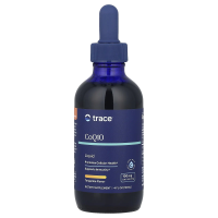Trace Minerals Research, Жидкий CoQ10, Вкус мандарина, 100 мг, 4 ж. унц.(118 мл)