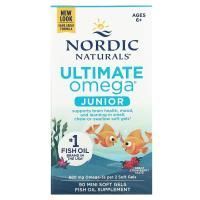 Nordic Naturals, Ultimate Omega для детей (680 мг), 90 жевательных мини-таблеток