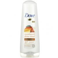 Dove, Ритуальный кондиционер для гладкости и сияния, для тусклых и сухих волос, масло манго и миндальное масло, 12 жидких унций (355 мл)