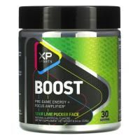 XP Sports, Boost, Energy + Focus Amplifier перед игрой, кислый лайм, 228 г (8,04 унции)