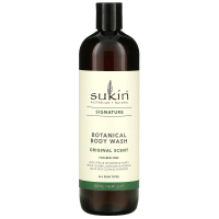 Sukin, Super Greens, растительный гель для душа, натуральный аромат, 16,91 ж. унц. (500 мл)
