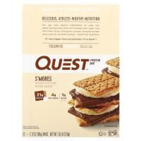 Quest Nutrition, Протеиновые батончики со вкусом зефира, 12 шт по 60 г