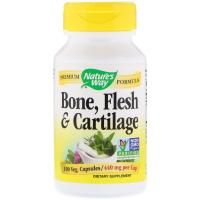 Nature's Way, Bone, Flesh & Cartilage, 440 mg, 100 Veg. Capsules
