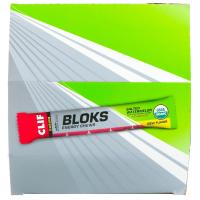 Clif Bar, Энергетические жевательные конфеты Bloks, соленый арбуз, в 2 раза больше натрия, 18 пакетиков, 2,12 унц. (60 г) каждый