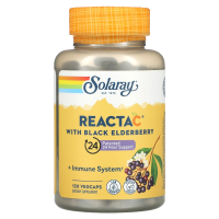 Solaray, Reacta-C + Elderberry, 120 Vegetarian Capsules