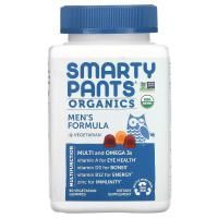 SmartyPants, Органический комплекс для мужчин, 90 вегетарианских жевательных таблеток