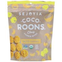 Sejoyia, Coco-Roons, мягкое печенье, соленая карамель, 6,2 унции (176 г)