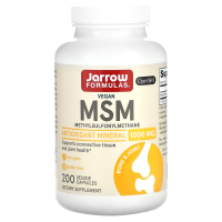 Jarrow Formulas, МСМ, 1000 мг, 200 капсул в растительной оболочке
