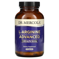 Dr. Mercola, L-аргинин с улучшенной рецептурой, 1000 мг, 90 капсул