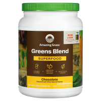 Amazing Grass, Зеленый суперпродукт, шоколадный растворимый напиток, 28.2 унций (800 г)