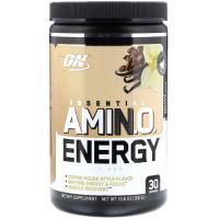 Optimum Nutrition, Essential Amino Energy, холодный кофе с ванилью, 10,6 унций (300 г)