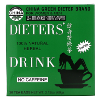 Uncle Lee's Tea, Легенды Китая, Натуральный зеленый чай без кофеина, 30 чайных пакетиков, 2,42 унции (69 г)