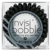 Invisibobble, Power, Strong Grip, кольцо для волос, черный, 3 шт. В упаковке