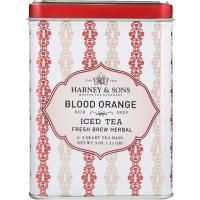 Harney & Sons, Кроваво-красный Апельсин, Ледяной Чай, 6 Пакетиков по 3 унции (0,11 г)