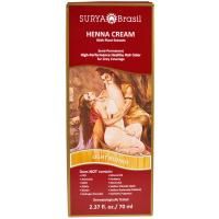 Surya Brasil, Surya Henna, эффективная здоровая хна для седоватых волос, светло-русый, 2,37 жидких унций (70 мл)