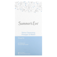Summer's Eve, Douche, дополнительное очищение, уксус и вода, 2 шт., По 133 мл (4,5 жидк. унц.)