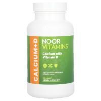 Noor Vitamins, кальций с витамином D, 120 таблеток