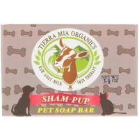 Tierra Mia Organics, Raw Goat Milk Skin Therapy, Pet Soap Bar, Sham-Pup, 3.8 oz