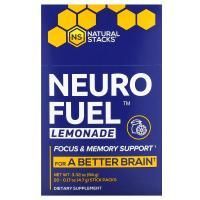 Natural Stacks, Neuro Fuel Lemonade, 20 Stick Packs, 0.17 oz ( 4.7 g) Each