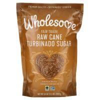 Wholesome Sweeteners, Inc., Сырой тростниковый сахар, 24 унции (681 г)