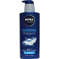 Nivea, Express Absorption for Men, Revitalizing Lotion, 16.9 fl oz
