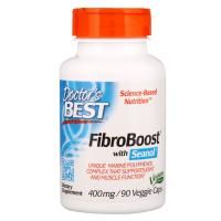 Doctor's Best, FibroBoost, 400 мг, 90 растительных капсул