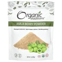 Organic Traditions, Порошок ягод амлы, 7 унций (200 г)