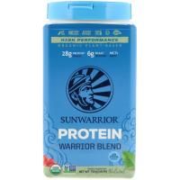 Sunwarrior, Органический натуральный протеиновый коктейль Warrior Blend Protein на растительной основе, 1.65 фт. (750 г)