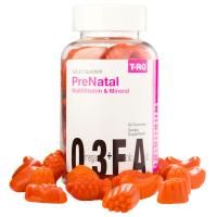T-RQ, Мультивитамины & минералы для беременных, Жевательные таблетки для взрослых, Вишня, Лимон, Апельсин, 60 жевательных таблеток