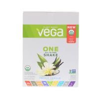 Vega, One, коктейль «все в одном», французская ваниль, 10 пакетиков по 38 г