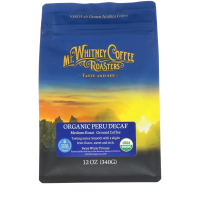 Mt. Whitney Coffee Roasters, Органический перуанский напиток без кофеина, молотый кофе, 12 унций (340 г)