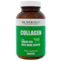 Dr. Mercola, Коллаген из бульона из костей коров травяного откорма, 120 капсул