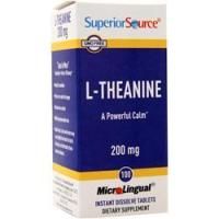 Superior Source, L-теанин (200 мг) 100 таблеток