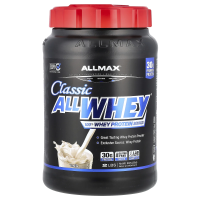 ALLMAX Nutrition, AllWhey Classic, 100% сывороточный протеин, французская ваниль, 2 фунта (907 г)