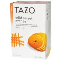 Tazo Teas, Травяной чай без кофеина «Дикий сладкий апельсин», 20 фильтр-пакетиков, 1,58 унции (45 г)