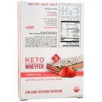 Convenient Nutrition, Батончик Keto Wheyfer с клубничным кремом 10 батончиков