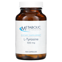 Metabolic Maintenance, L-тирозин, 500 мг, 100 капсул