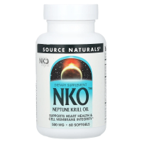 Source Naturals, NKO, масло криля, 500 мг, 60 капсул