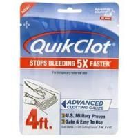 Adventure Medical Kits, Марля для свертывания крови QuikClot Advanced 4 фута в упаковке